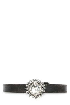 Miu Miu | Miu Miu Embellished Buckle Chocker商品图片,8.5折起