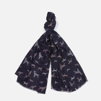 推荐Barbour Scribble Dog Print Scarf商品