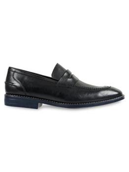 Sandro Moscoloni | ​Maestro Embossed Leather Penny Loafers商品图片,8.6折, 满$150享7.5折, 满折