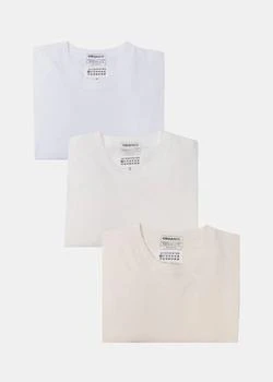 推荐Maison Margiela White Cotton T-Shirts商品