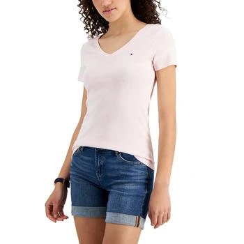 Tommy Hilfiger Women's V-Neck T-Shirt, Created for Macy's