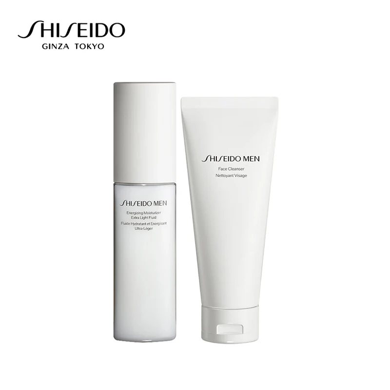 推荐资生堂（SHISEIDO）男士清爽两件套（洗面奶125ml+滋润乳100ml）商品