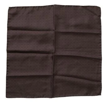 Dolce & Gabbana | Dolce & Gabbana Brown Patterned Silk Square Handkerchief Scarf,商家SEYMAYKA,价格¥668