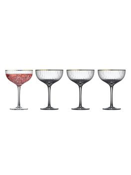 商品Lyngby | Palermo 4-Piece Cocktail Glass Set,商家Saks Fifth Avenue,价格¥567图片