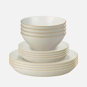 Denby | Denby Impression Cream Tableware Set - 12 pcs,商家The Hut,价格¥1075
