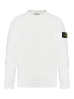 Stone Island | Sweatshirt with logo patch 
