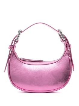 推荐BY FAR - Mini Soho Metallic Leather Shoulder Bag商品