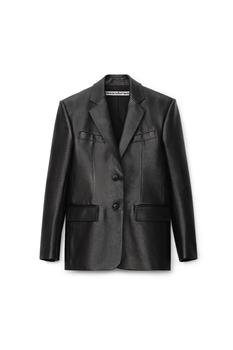 Alexander Wang怎么样, Alexander Wang | BOXY BLAZER IN LEATHER商品图片 