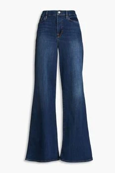 FRAME | Le Palazzo high-rise wide-leg jeans,商家THE OUTNET US,价格¥625