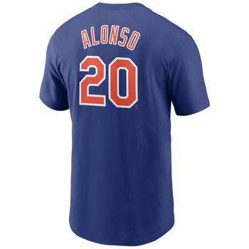 NIKE | Men's Pete Alonso New York Mets Name and Number Player T-Shirt商品图片,独家减免邮费
