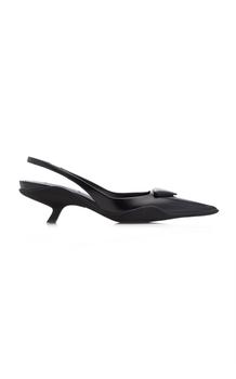 Prada | Prada - Women's Leather Slingback Pumps - Moda Operandi商品图片,