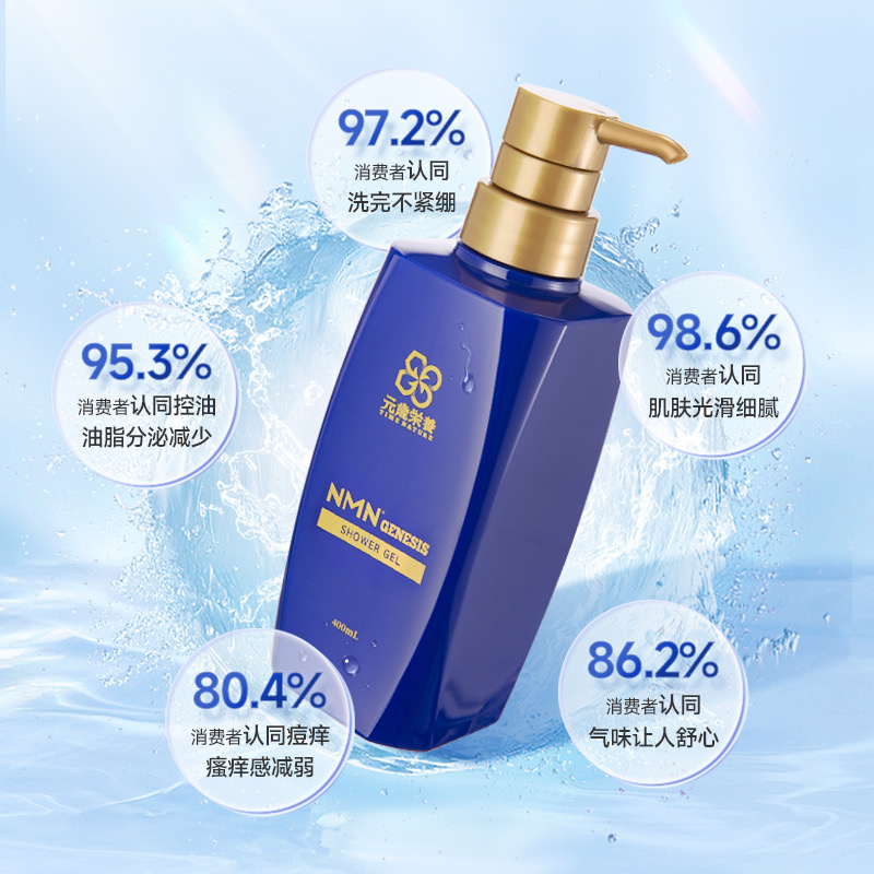 商品TIME NATURE | 元岁荣养 NMN纪莉茜丝高保湿水疗美肤沐浴露 400mL,商家Sourcing Plus Intl,价格¥319图片