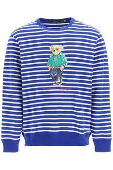 推荐Polo Ralph Lauren Polo Bear Striped Sweatshirt商品