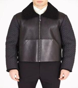 推荐Roberto Cavalli Mens Black Bomber Jacket, Brand Size 48 (US Size 38)商品