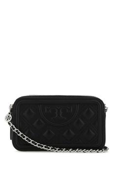 tory burch fleming多少钱, Tory Burch | Tory Burch Fleming Logo Embossed Mini Crossbody Bag商品图片 7折