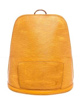 商品Louis Vuitton Yellow Epi Leather Gobelins Backpack图片