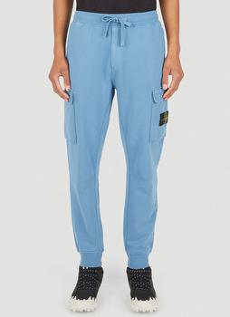 Stone Island | Cargo Track Pants in Light Blue商品图片,