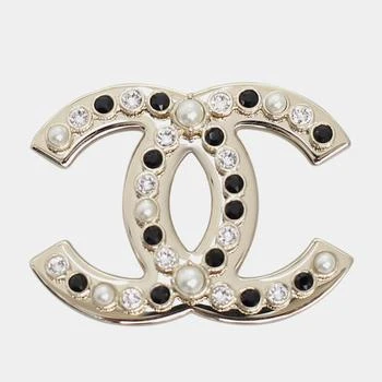 [二手商品] Chanel | Chanel B23 Rhinestone & Faux Pearl CC Brooch,商家The Luxury Closet,价格¥8856