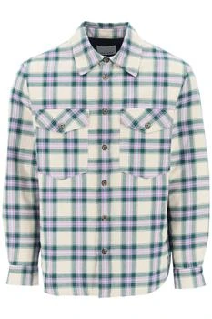 推荐Isabel marant 'marayan' flannel overshirt商品