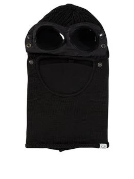 C.P. Company | C.P. Company Goggles Detailed Chunky Knitted Balaclava,商家Cettire,价格¥1219