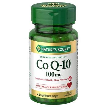 Nature's Bounty | 辅酶 CoQ10 100mg 45粒,商家Walgreens,价格¥287