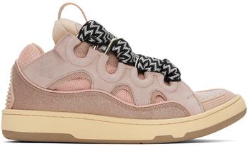 浪凡男鞋, Lanvin | Pink Curb Sneakers商品图片 额外8.5折, 额外八五折