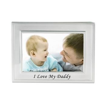 商品Lawrence Frames | I Love My Daddy Silver Plated Picture Frame - 6" x 4",商家Macy's,价格¥194图片