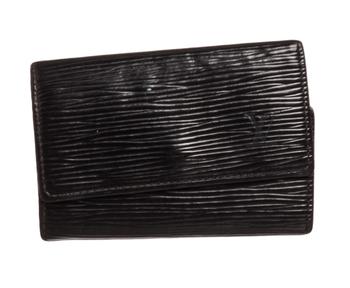 lv女包, [二手商品] Louis Vuitton | Louis Vuitton Black Epi Leather 6 Key Holder商品图片 5折