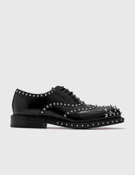 Prada | PRADA LEATHER STUDS SHOES(NO BOX)商品图片,