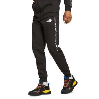 Puma | Men's Ess+ Camouflage Taped Logo-Print Fleece Sweatpants 6.9折