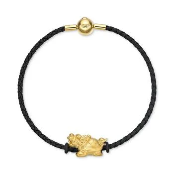 Chow Tai Fook | Dragon Braided Bracelet in 24k Gold,商家Macy's,价格¥1703