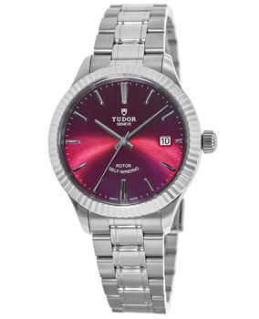 Tudor | Tudor Style 38mm Burgundy Dial Stainless Steel Men's Watch M12510-0015商品图片,8.9折, 独家减免邮费