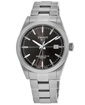 推荐Tissot Gentleman Automatic Anthracite Dial Steel Men's Watch T127.407.11.061.01商品