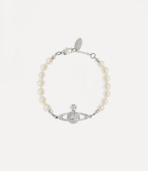 商品Vivienne Westwood Mini Bas Relief Pearl Bracelet图片