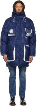 加拿大施华洛世奇黑天鹅, Canada Goose | Blue Down Snow Mantra Parka商品图片 