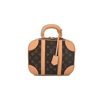 lv行李箱, Louis Vuitton | Louis Vuitton Mini Luggage Monogram Brown商品图片 
