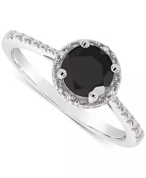 Macy's | Cultured Freshwater Pearl & Diamond Accent Ring in Sterling Silver (Also in Onyx, Turquoise, & Labradorite ),商家Macy's,价格¥617