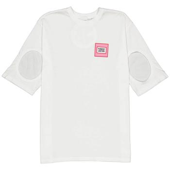 burberry t恤, Burberry | Optic White Oversized Cut-out Sleeves T-shirt商品图片 6.9折