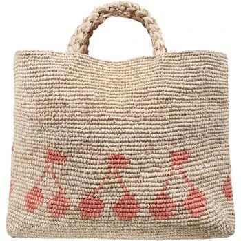 Bonpoint | Beige Bag For Girl With Cherry Print 独家减免邮费