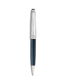 MontBlanc | Meisterstück Solitaire Doué Blue Hour Classique Platinum Coated Ballpoint Pen,商家Bloomingdale's,价格¥6469