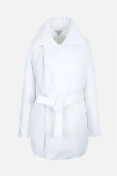 Bottega Veneta | BOTTEGA VENETA 女士白色棉质大廓形衬垫夹克 717001-V1LE0-9000,商家Beyond Chinalux,价格¥9965