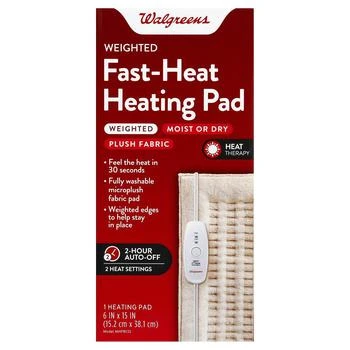 Walgreens | Mini Weighted Fast-Heat Heating Pad 6 in x 15 in,商家Walgreens,价格¥185