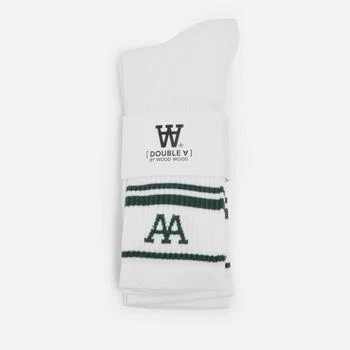 Wood Wood | Wood Wood Con Two-Pack Cotton-Blend Socks,商家The Hut,价格¥127