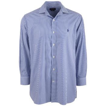 ralph lauren 衬衫, Ralph Lauren | Men's Classic/Regular-Fit Wrinkle-Resistant Stripe Dress Shirt商品图片 