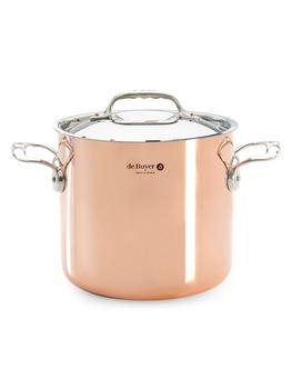 商品De Buyer | Prima Matera 8'' Copper Stock Pot,商家Saks Fifth Avenue,价格¥5353图片