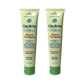 Zion Health | Claybrite Toothpaste For Superior Gum Health Set of 2 Pack, 8oz,商家Macy's,价格¥105