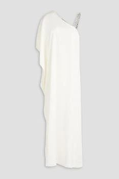 Alice + Olivia | Crystal-embellished satin maxi dress 4.5折, 独家减免邮费