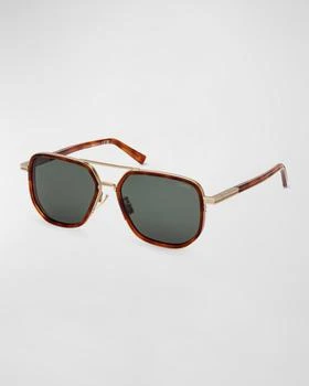 推荐Men's Metal Square Sunglasses商品