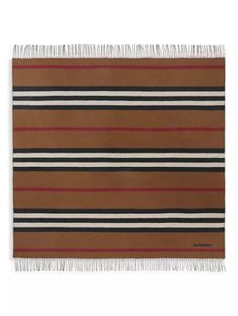 Burberry | Reversible Cashmere-Wool Blanket Scarf 