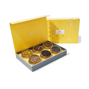 商品Vahdam Teas | Glow Assorted Loose Leaf Tea Gift Set, 6 Piece,商家Macy's,价格¥308图片
